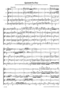 Bläserquintett Es-Dur KV 614 von Wolfgang Amadeus Mozart 