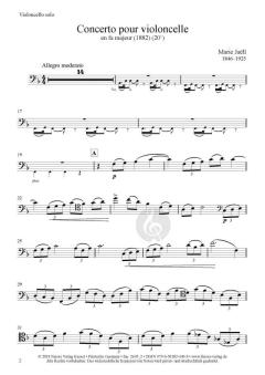Concerto pour violoncelle von Marie Jaëll 