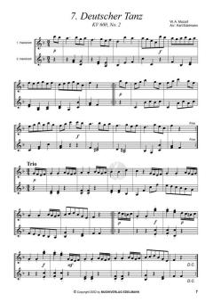 Hackbrettduette 1 von Wolfgang Amadeus Mozart 