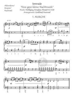 Serenade "Eine ganz kleine Nachtmusik" KV 648  von Wolfgang Amadeus Mozart 