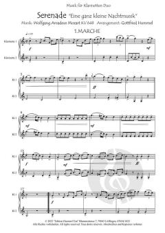 Serenade "Eine ganz kleine Nachtmusik" KV 648 von Wolfgang Amadeus Mozart 