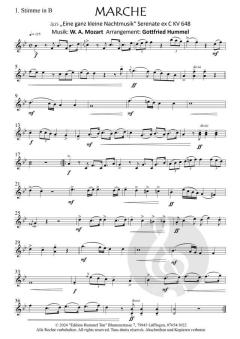 Marsch von Wolfgang Amadeus Mozart 