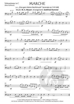 Marsch von Wolfgang Amadeus Mozart 