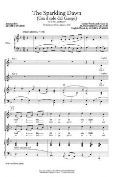 The Sparkling Dawn (Gia Il Sole Dal Gange) (Alessandro Scarlatti) 