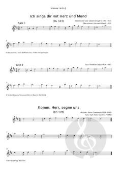 Das Ständchenheft - Stimme 1 in Eb 