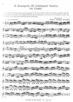 36 Celebrated Studies von Narcisse Bousquet 