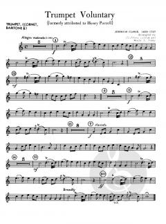 Trumpet Voluntary von Jeremiah Clarke im Alle Noten Shop kaufen