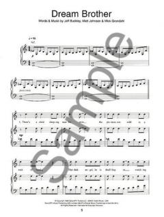 Jeff Buckley Arranged for Piano 