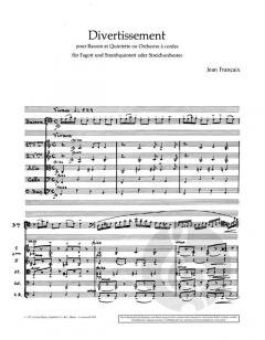 Divertissement von Jean Françaix 