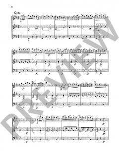 6 ländlerische Tänze D-Dur von Ludwig van Beethoven 