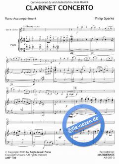 Clarinet Concerto von Phillip Sparke 