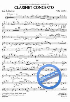 Clarinet Concerto von Phillip Sparke 