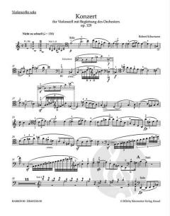Konzert in a-Moll op. 129 von Robert Schumann 