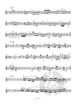 6 Variationen KV 360/374b von Wolfgang Amadeus Mozart 