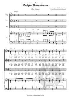 Neuhofner Weihnachtsmesse von Joseph Gabler 