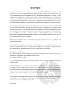 Beautiful Songs for Harp 