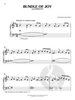 Pixar Collection for Big-Note Piano 