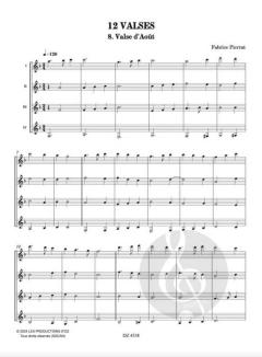 12 Valses - Août von Fabrice Pierrat 