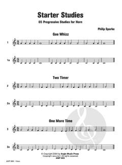 Starter Studies von Philip Sparke 