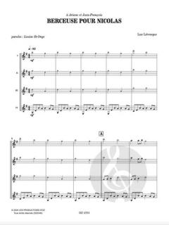 Berceuse pour Nicolas von Luc Lévesque 