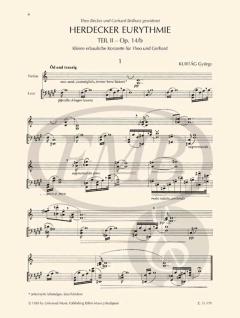 Herdecker Eurythmie - I-III op. 14 a/b/c von György Kurtág 