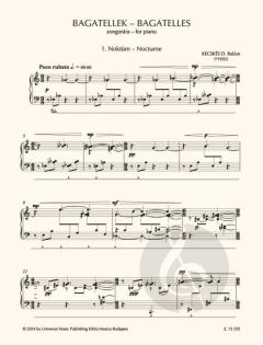 Bagatelles von D. Balazs Kecskes 