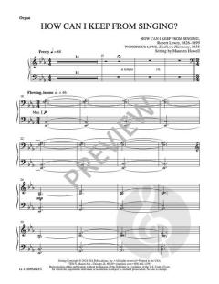 How Can I Keep from Singing? von Robert Lowry 