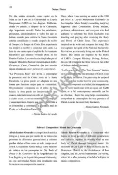 La Presencia Real - The True Presence von Alexis Santos-Alvarado 