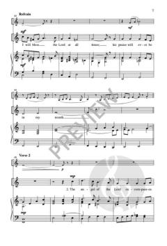 I Will Bless the Lord at All Times von Richard Hillert 