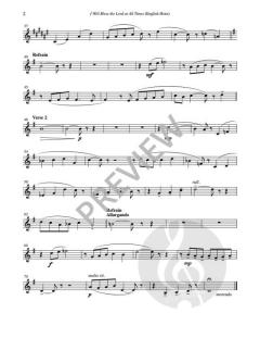 I Will Bless the Lord at All Times von Richard Hillert 