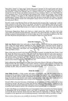 Chants for the Coming Day von Sally Ann Morris 