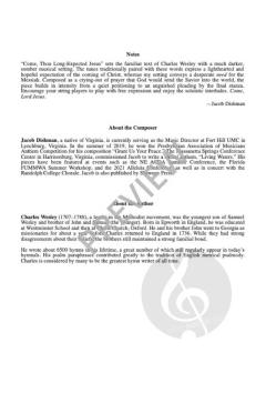 Come, Thou Long-Expected Jesus von Jacob Dishman 