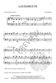 Laudamus te von Jacob Dishman 