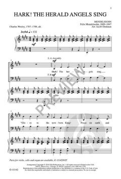 Hark! The Herald Angels Sing von Felix Mendelssohn Bartholdy 