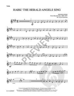 Hark! The Herald Angels Sing von Felix Mendelssohn Bartholdy 