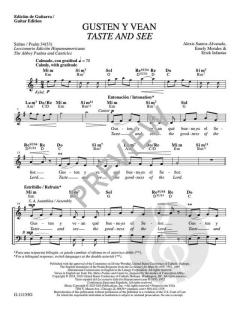 Gusten y Vean - Taste and See von Alexis Santos-Alvarado 