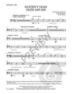 Gusten y Vean - Taste and See von Alexis Santos-Alvarado 