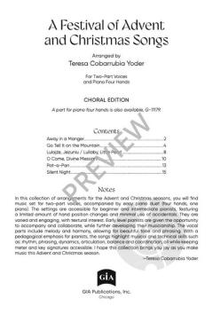 A Festival of Advent and Christmas Songs 