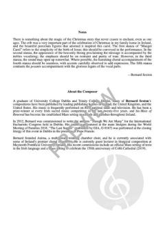 Manger Carol von Bernard Sexton 