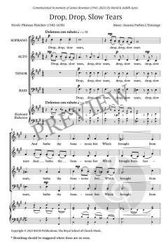 Drop, drop, slow tears von Joanna Forbes L'Estrange 