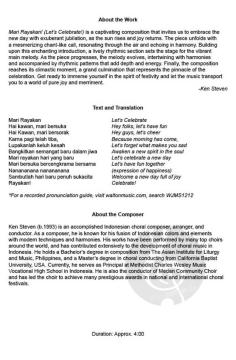 Mari Rayakan von Ken Steven 