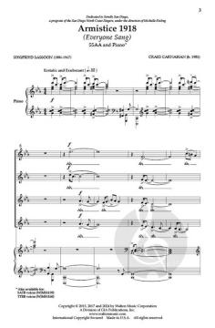 Armistice 1918 von Craig Carnahan 