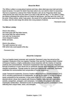 The Willow Lullaby von Townsend Losey 