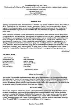 The Silence Moves von John Wykoff 