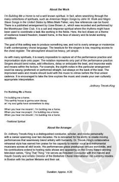 I'm Building Me a Home 