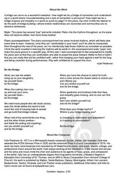 Be the Bridge von Kyle Pederson 