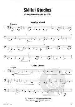 Skilful Studies - Tuba in C von Phillip Sparke im Alle Noten Shop kaufen