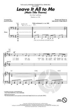 Leave It All to Me von Miranda Cosgrove 