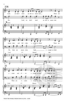 What the World Needs Now Is Love von Burt Bacharach 