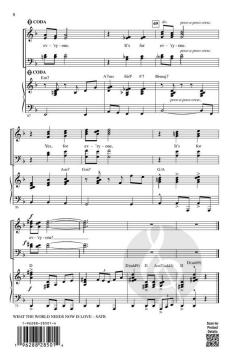 What the World Needs Now Is Love von Burt Bacharach 